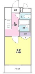 メゾン北嶺の物件間取画像